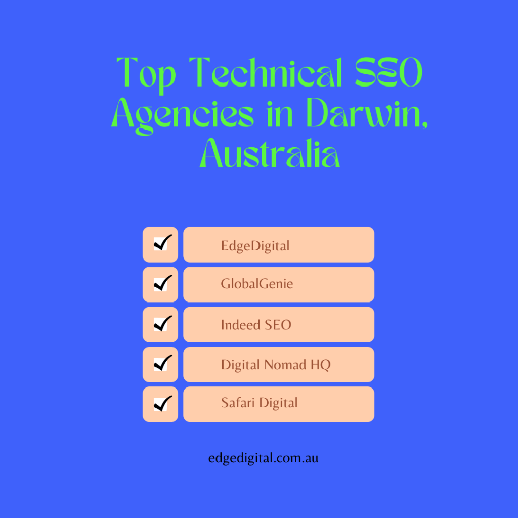 Technical SEO Agencies in Darwin, Australia